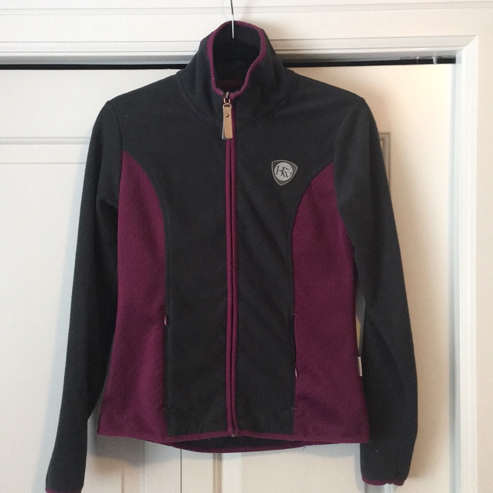 Horseware Ireland FLEECE JACKET - Purple/Grey